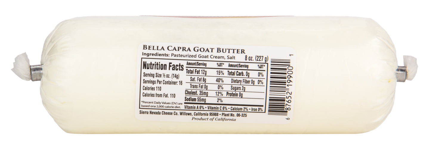 Bella Capra, Goat Butter, Salted
