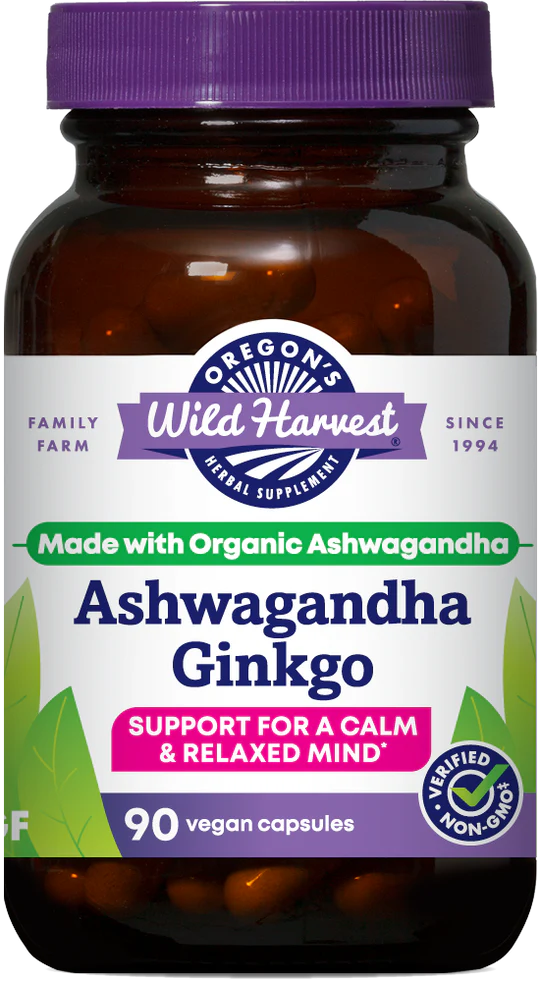 Ashwagandha Ginkgo, Organic