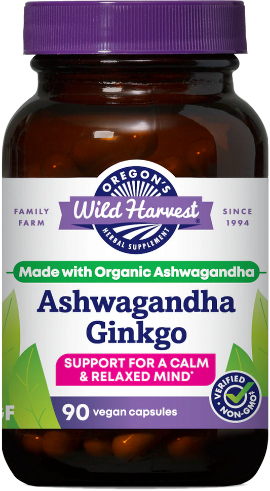 Ashwagandha Ginkgo, Organic