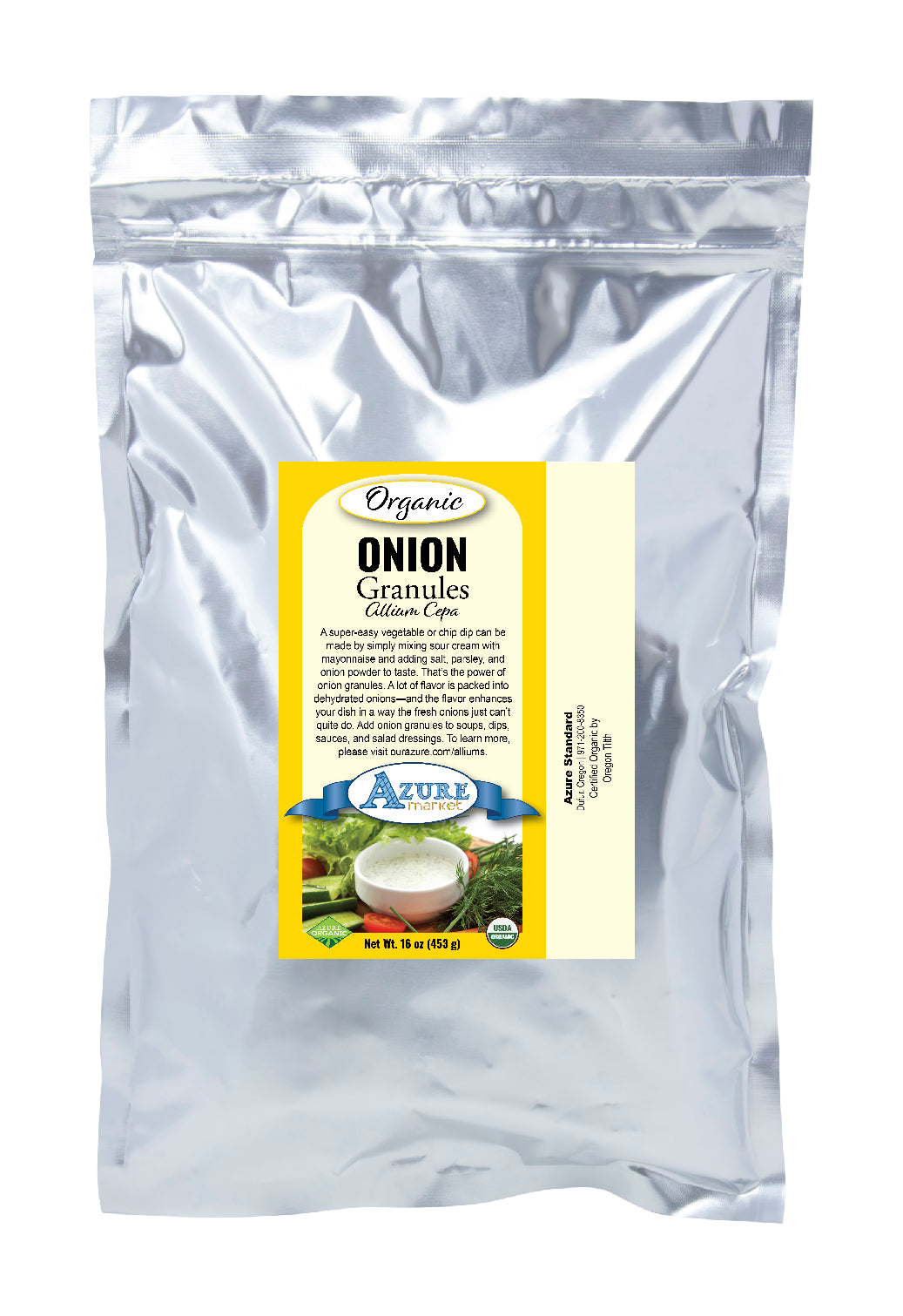 Onion Granules, Organic
