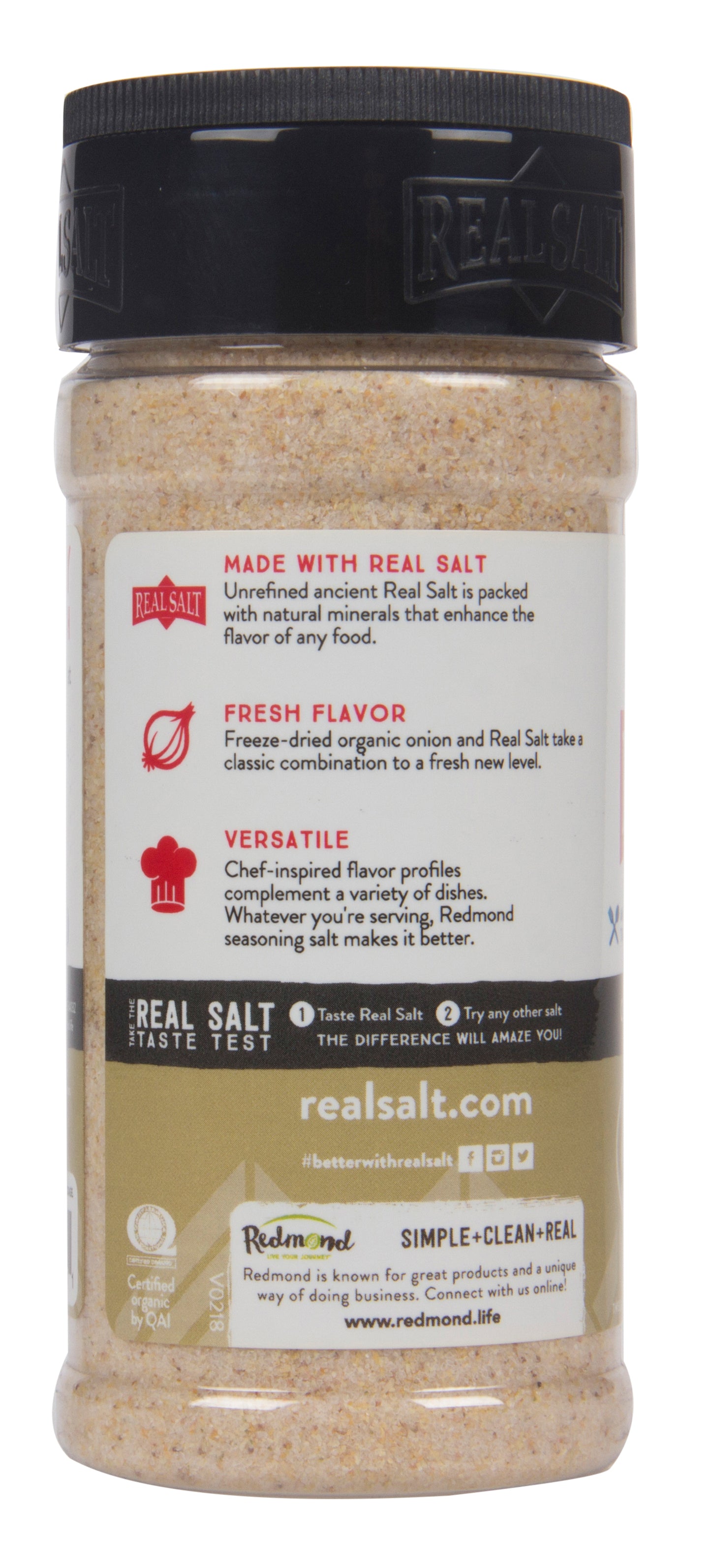 Onion Salt, Real Salt, Organic