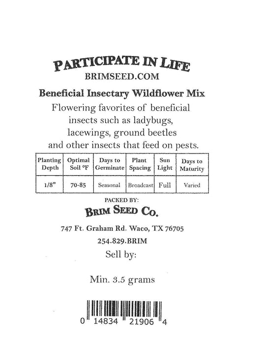 Flower, Wildflower, Beneficial Insectary Mix