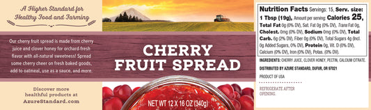 Cherry Fruit Spread