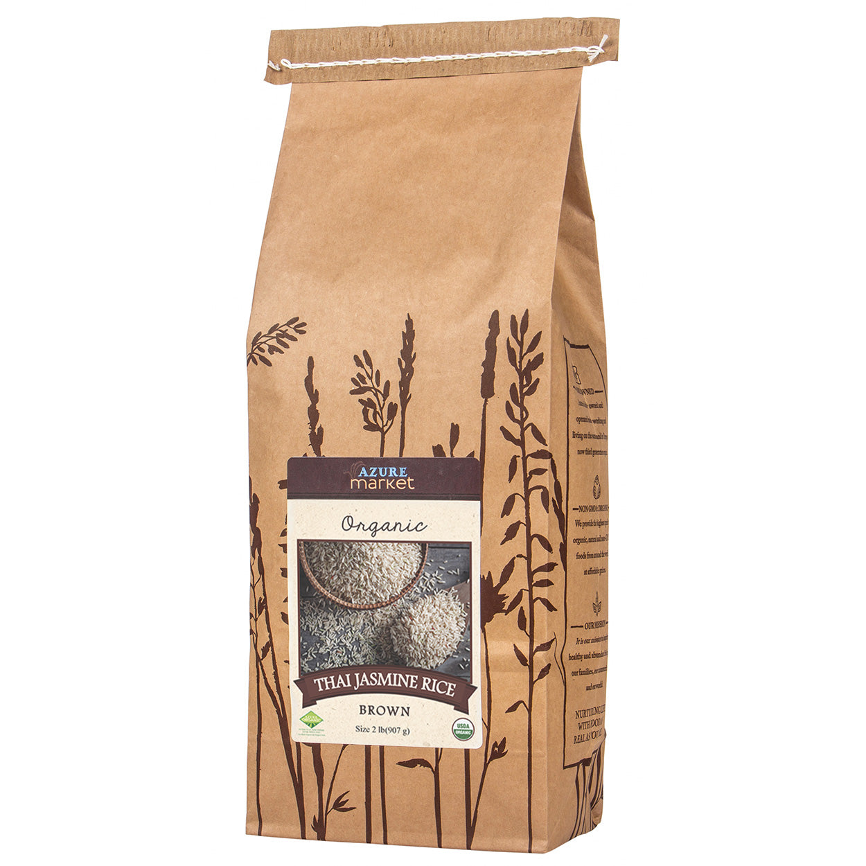 Rice, Thai Jasmine Brown, Organic
