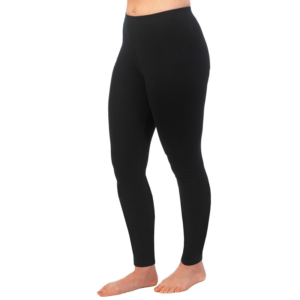 Leggings, Ankle, Black, Small, Organic