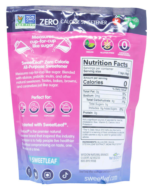 All-Purpose Sweetener, Zero Calorie, Powder