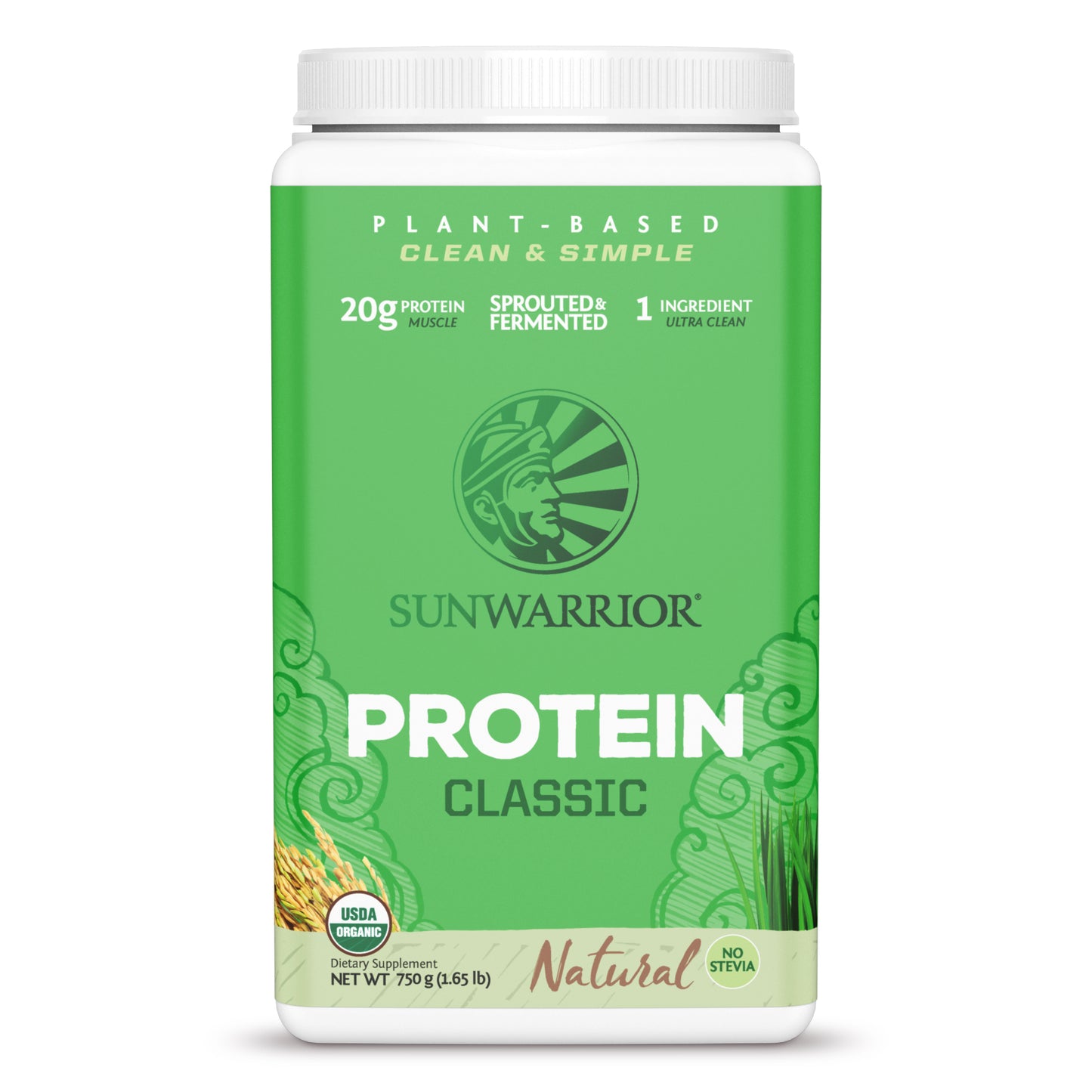 Protein Powder, Classic, Raw, Vegan, Organic
