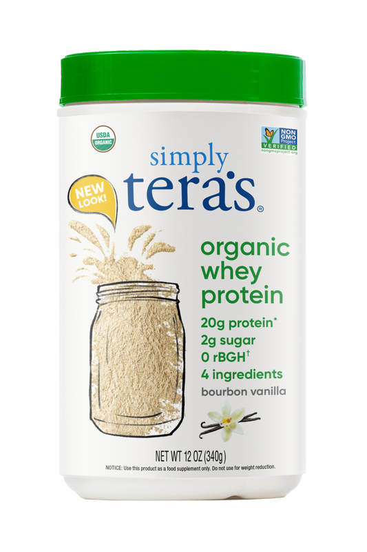 Whey Protein Powder, Grass-fed, Bourbon Vanilla, Organic