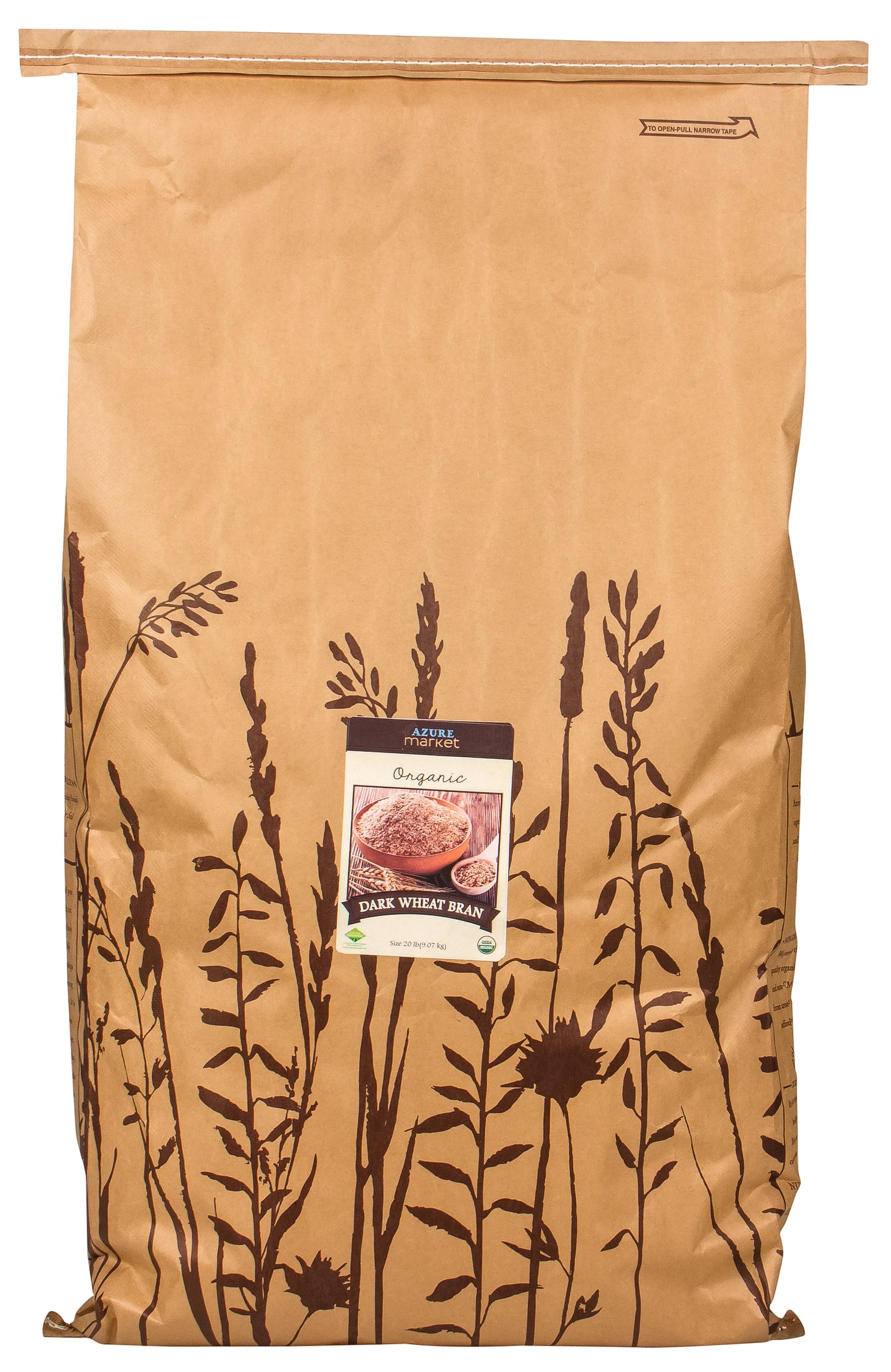 Wheat Bran, Dark, Organic