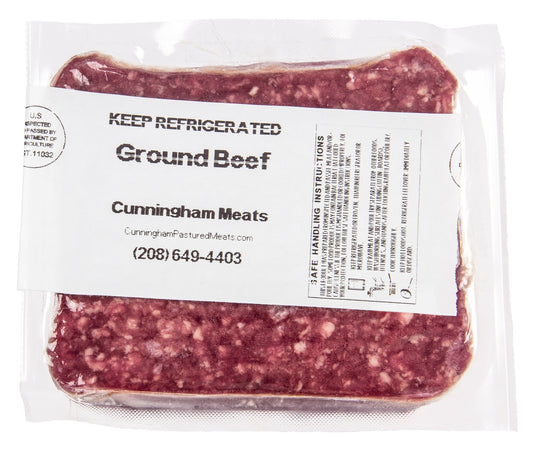 Ground Beef, Grass-Fed, Frozen, Random Weight