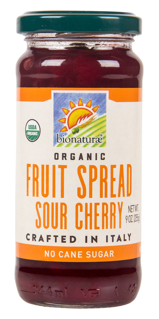Sour Cherry Fruit Spread, Organic