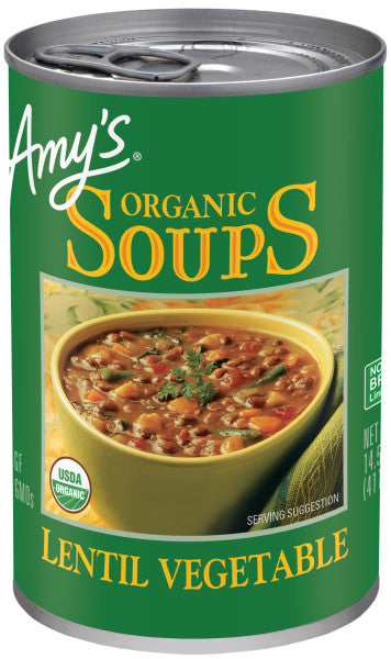 Lentil Vegetable Soup, Organic