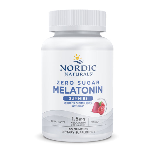 Melatonin Gummies, Raspberry, Zero Sugar