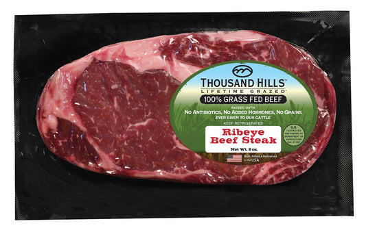 Ribeye Steak, Grass-Fed, Frozen
