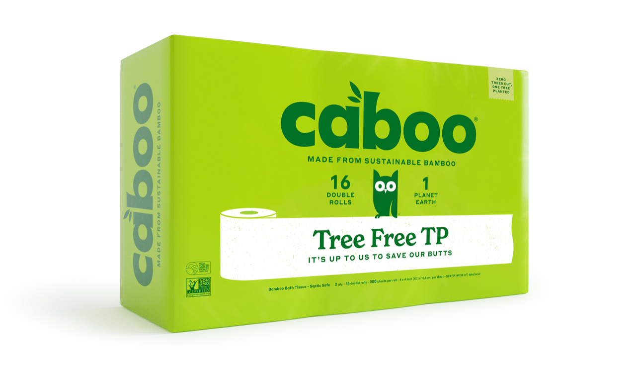 Bathroom Tissue, Bamboo & Sugar Cane, 300 ct 2 ply