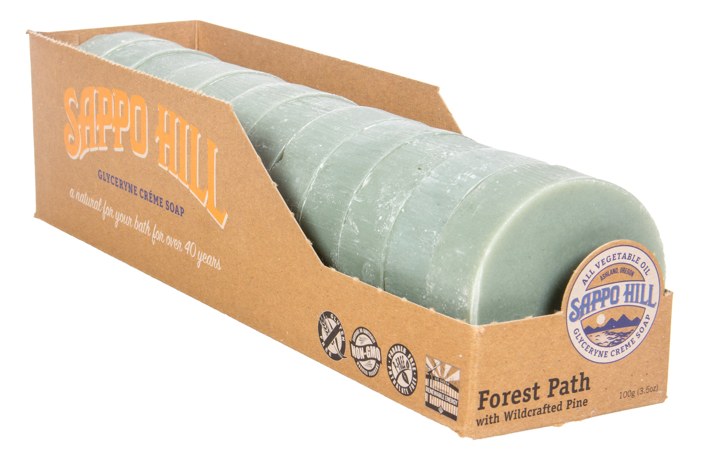Bar Soap, Forest Path w/ Wildcrafted Pine