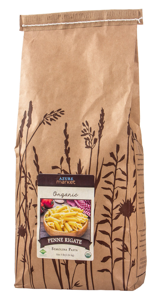 Penne Rigate, Semolina, Organic