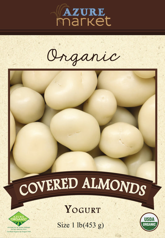 Almonds, Yogurt Covered, Organic