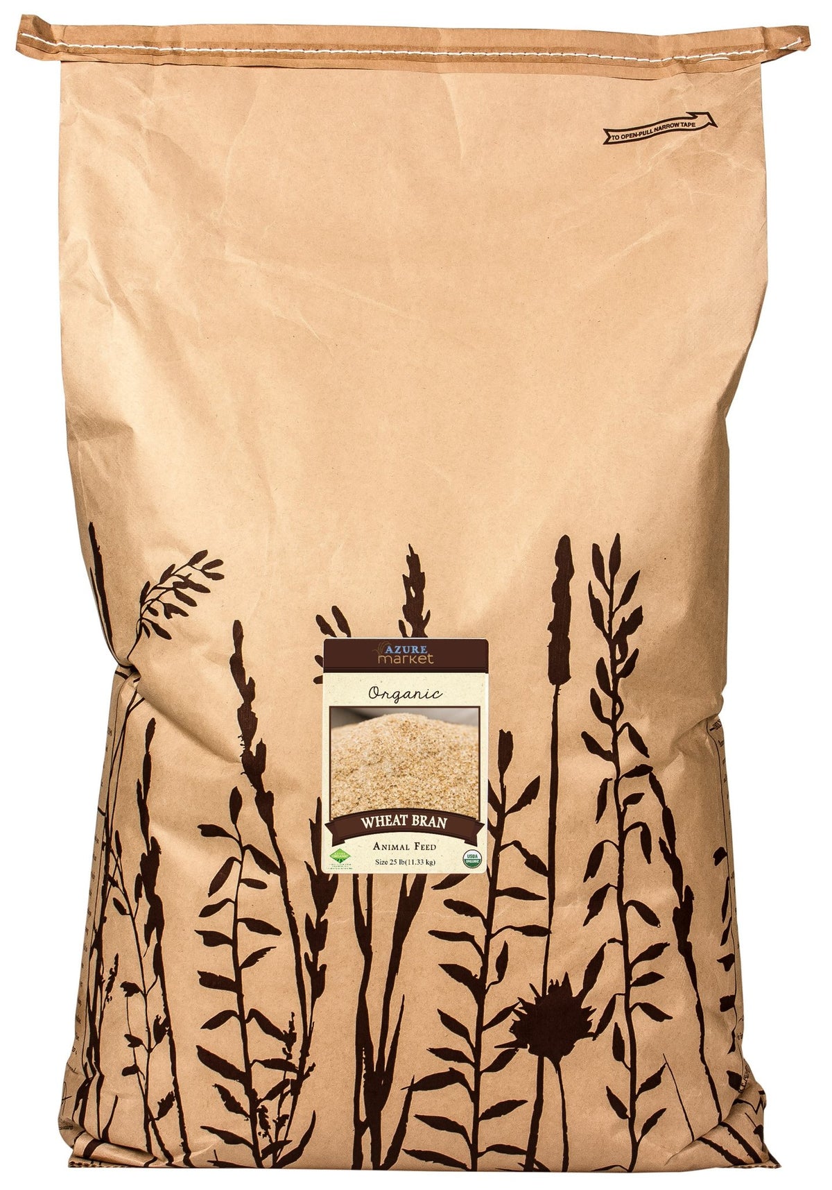 Wheat Bran, Animal Feed, Organic