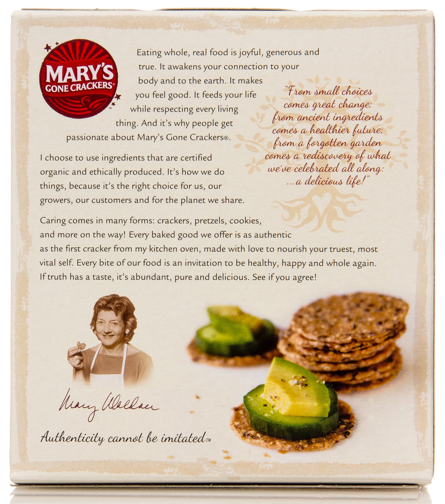 Original Crackers, Organic