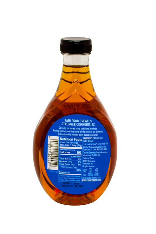 Blue Agave, Organic