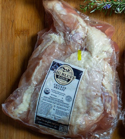 Chicken Breast, Pasture Raised, Frozen, Random Weight, Organic