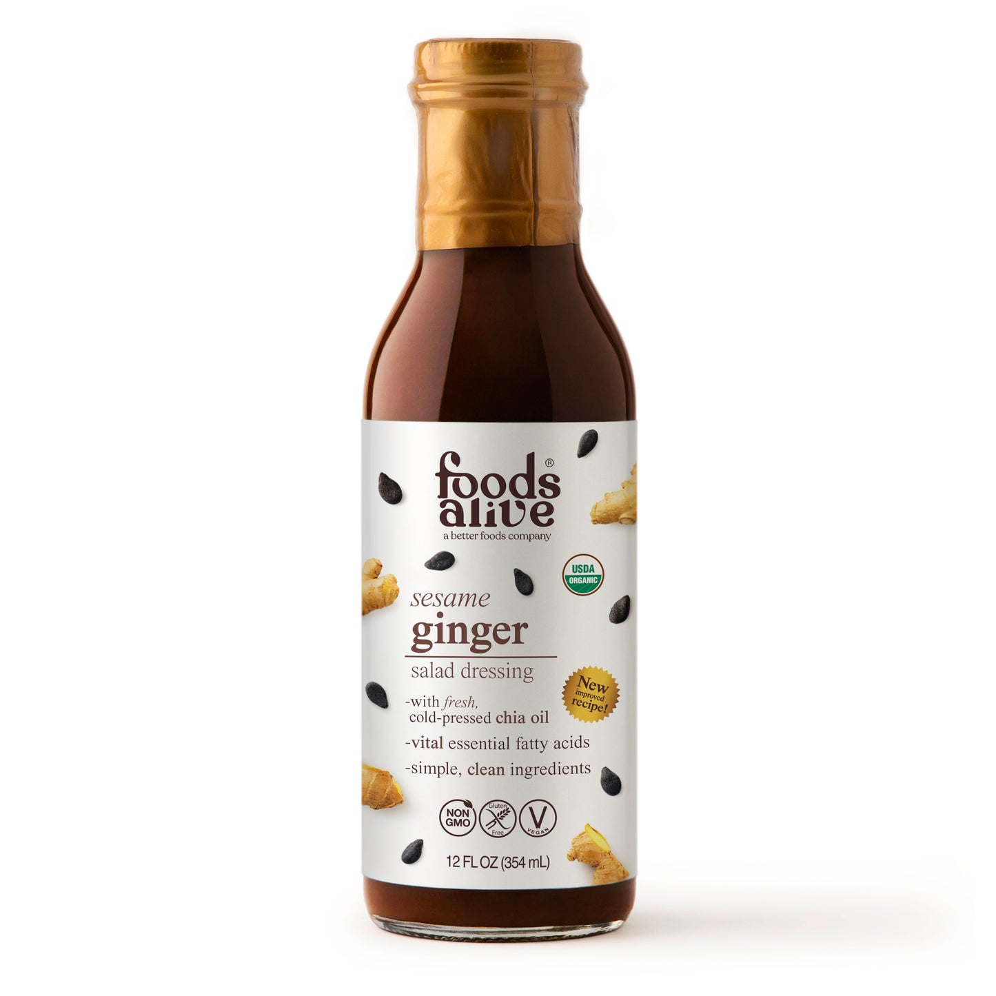 Asian Ginger, Superfood Dressing, Organic