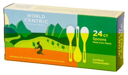 Soup Spoons, Compostable, Non-GMO