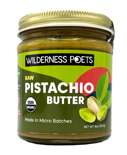 Pistachio Butter, Raw, Organic
