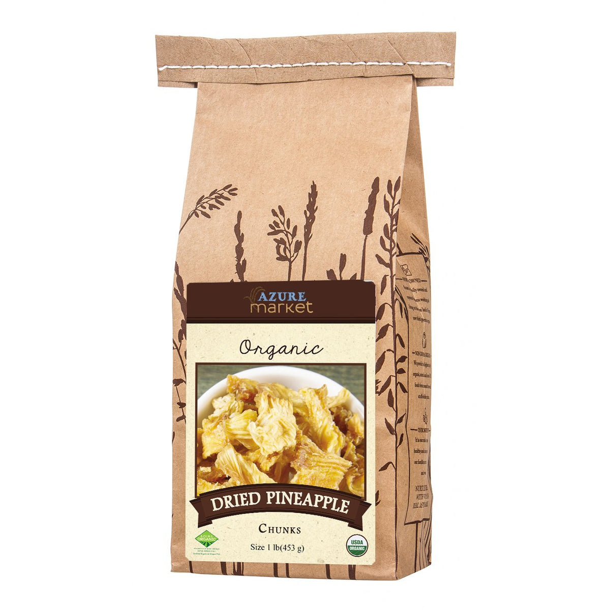 Pineapple Chunks, Organic