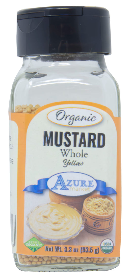 Mustard Seeds, Whole, Yellow, Organic