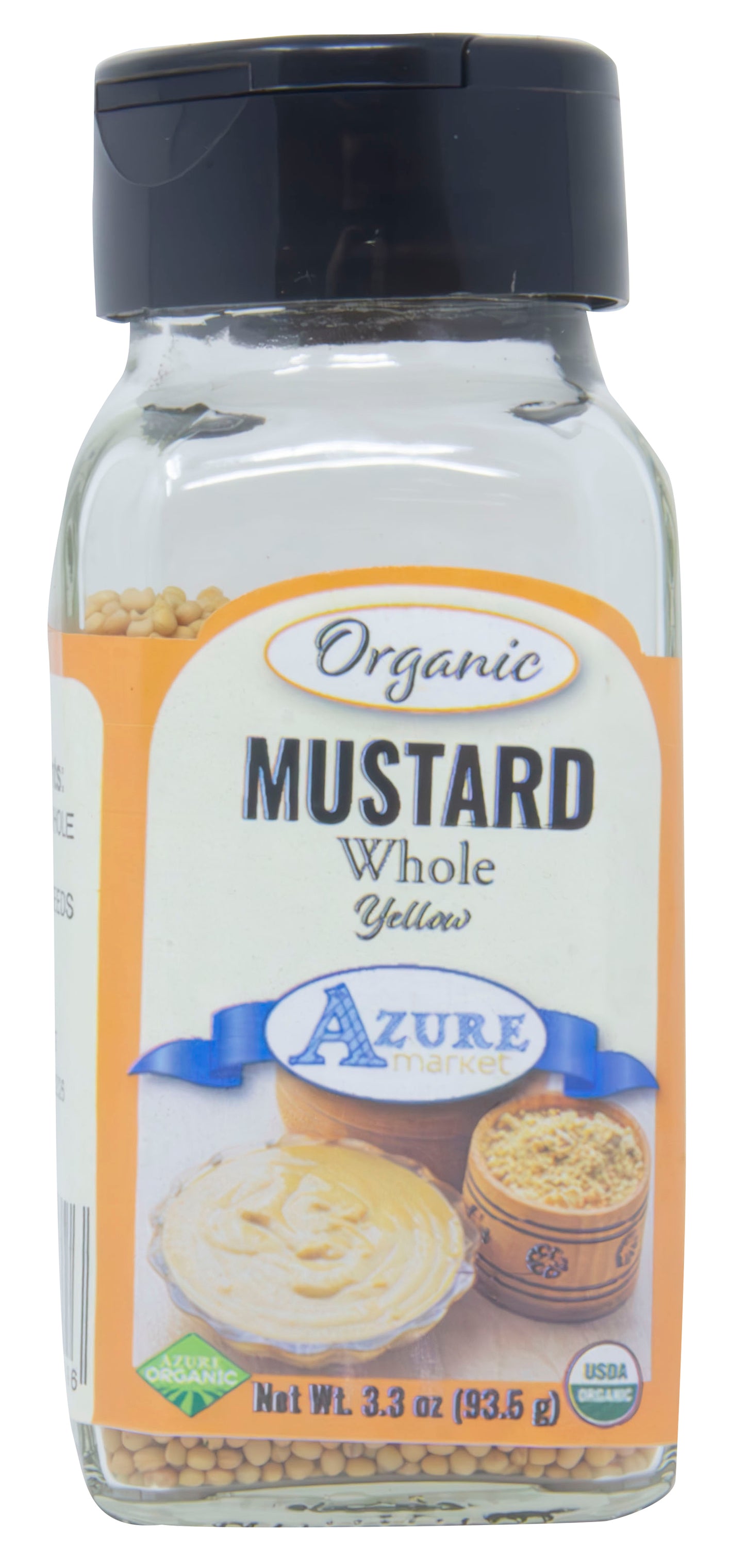 Mustard Seeds, Whole, Yellow, Organic