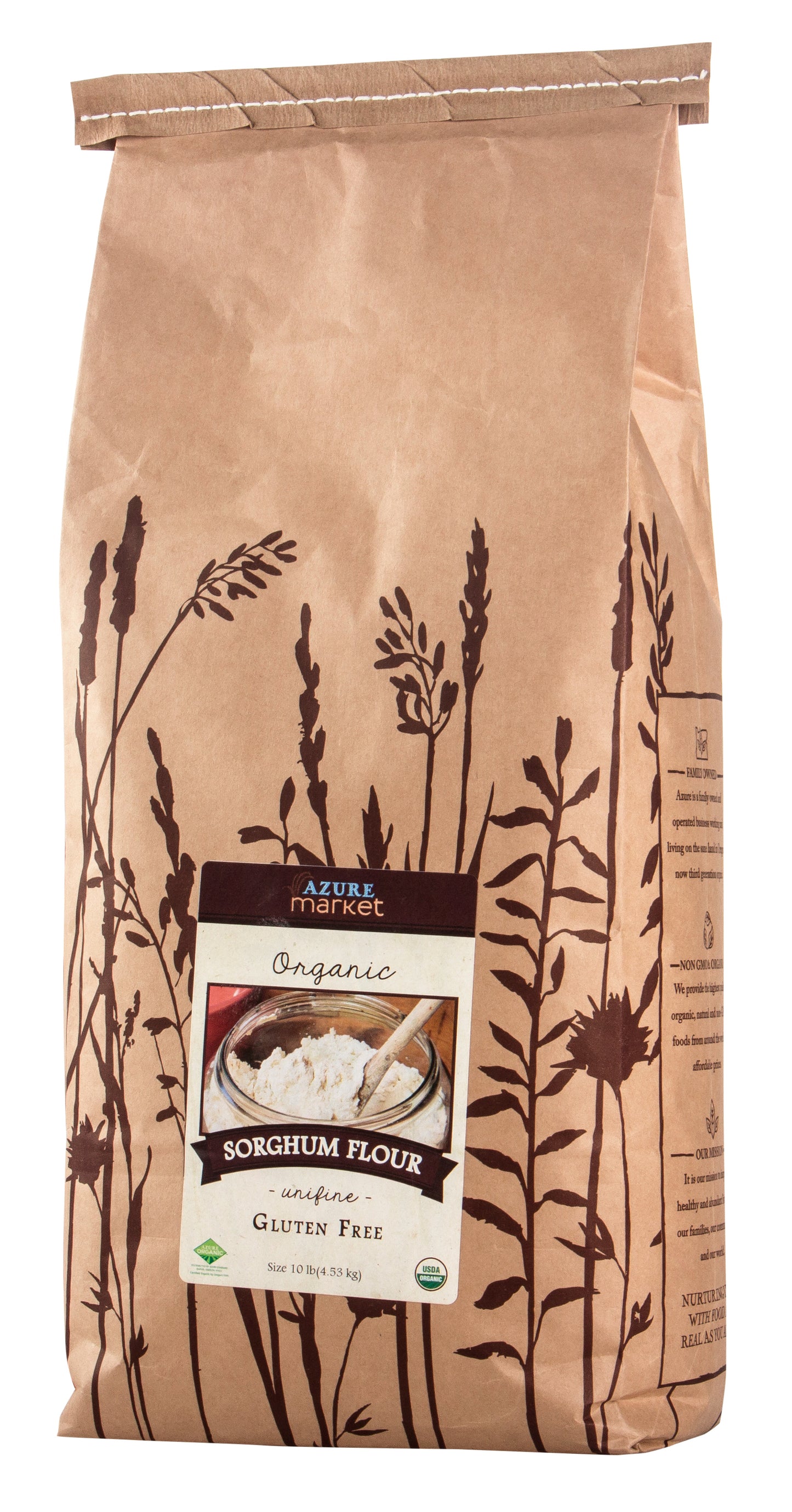 Milo Sorghum Flour (Unifine), GF, Organic
