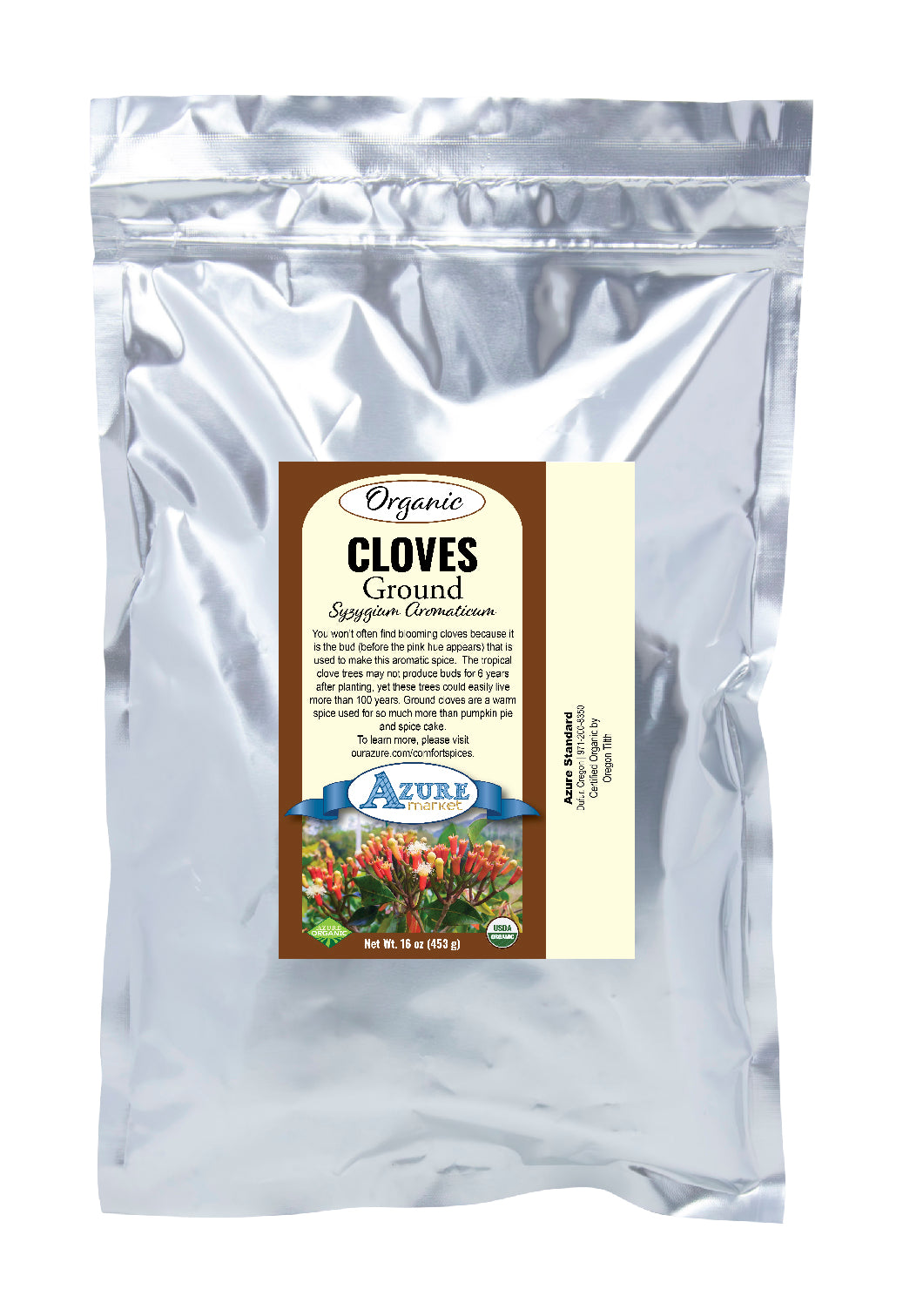 Cloves Ground, Organic