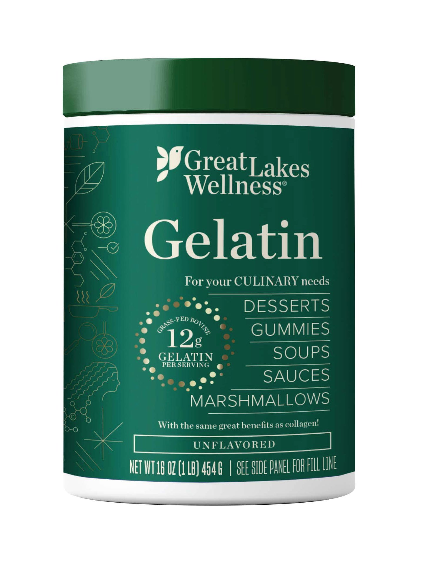 Beef Gelatin, Unflavored