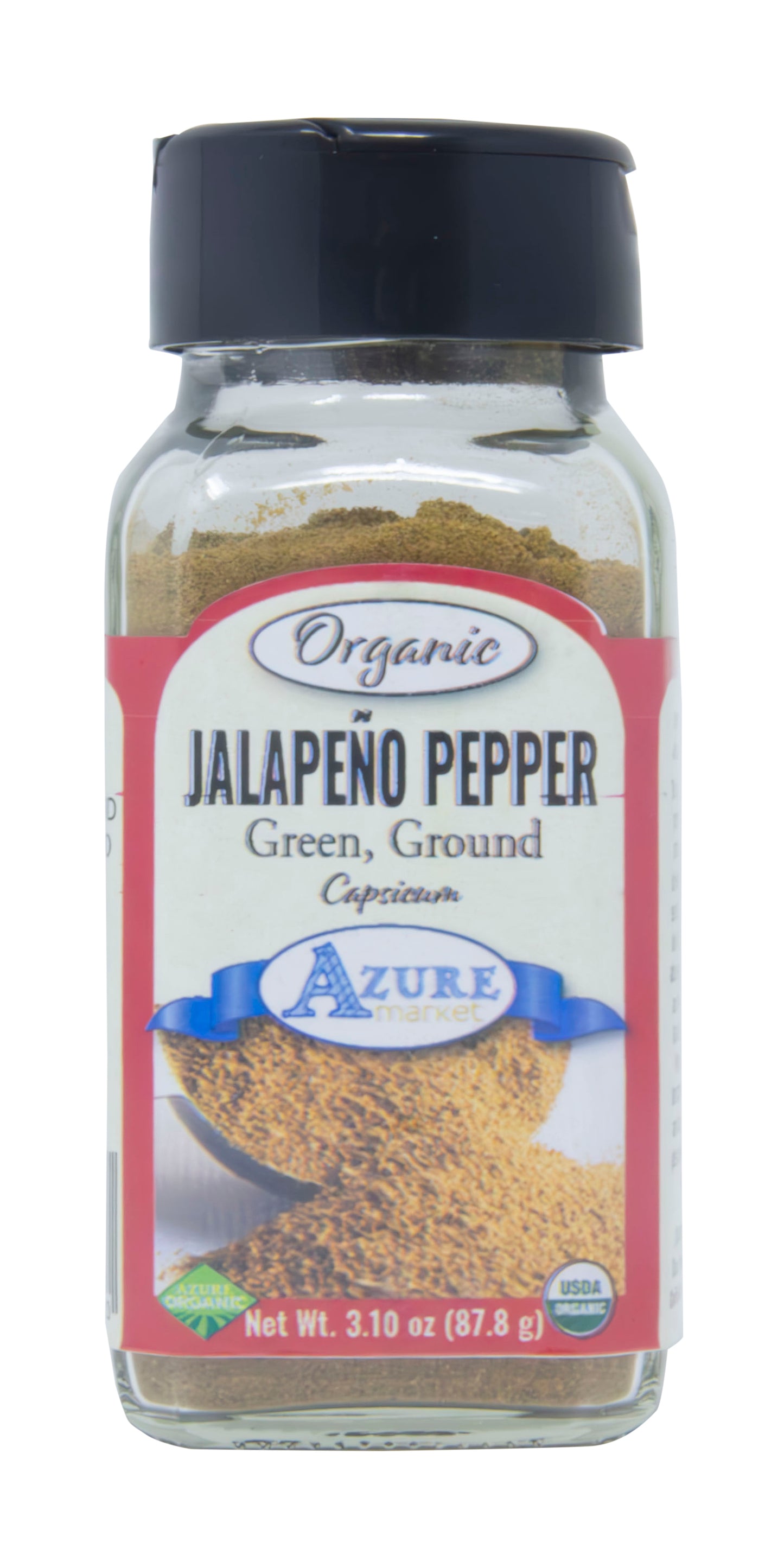 Green Jalapeno Pepper, Ground, Organic