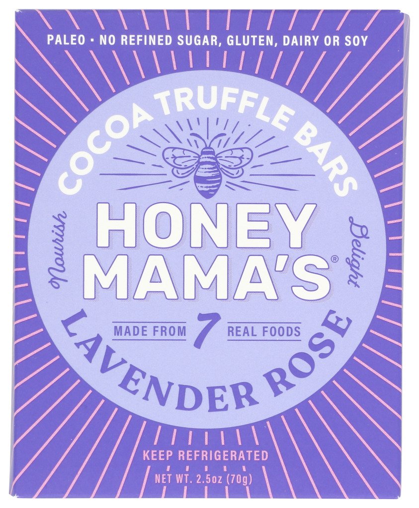 Cocoa Truffle Bar, Lavender Rose