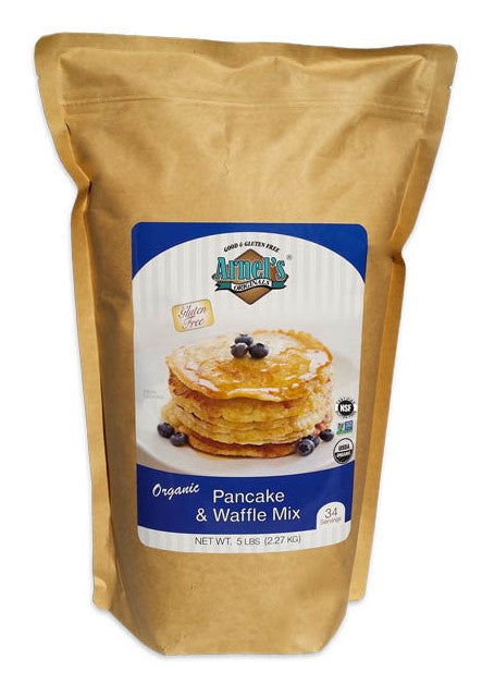 Pancake, Waffle & Crepe Mix, GF, Organic