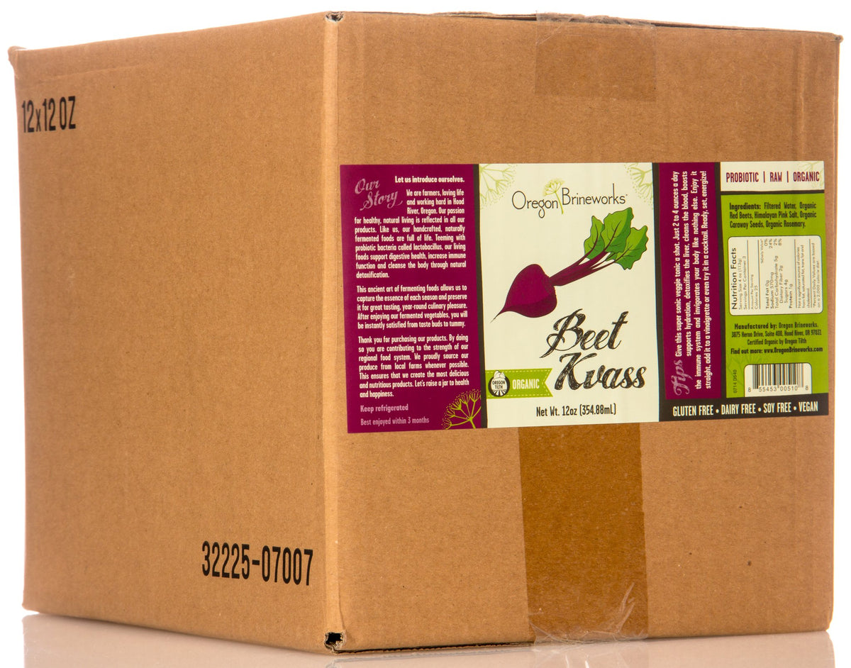 Beet Kvass, Raw, Fermented, Organic