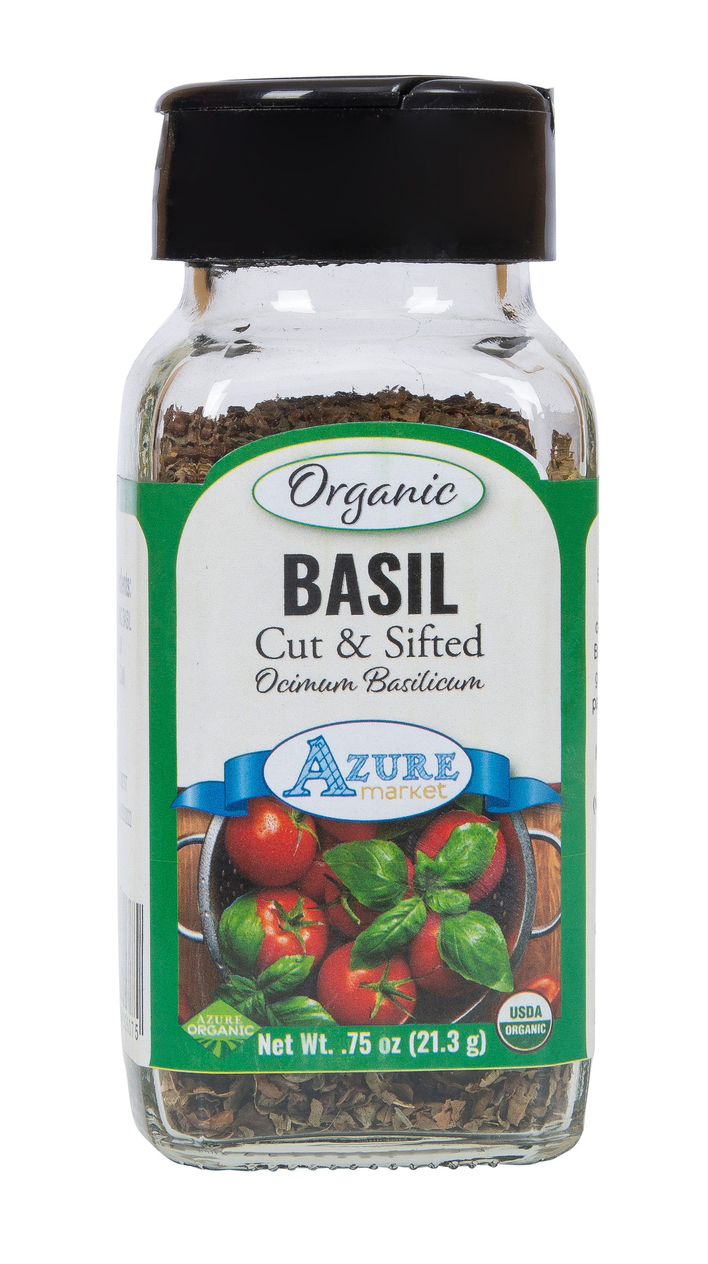 Basil, Cut & Sifted, Organic