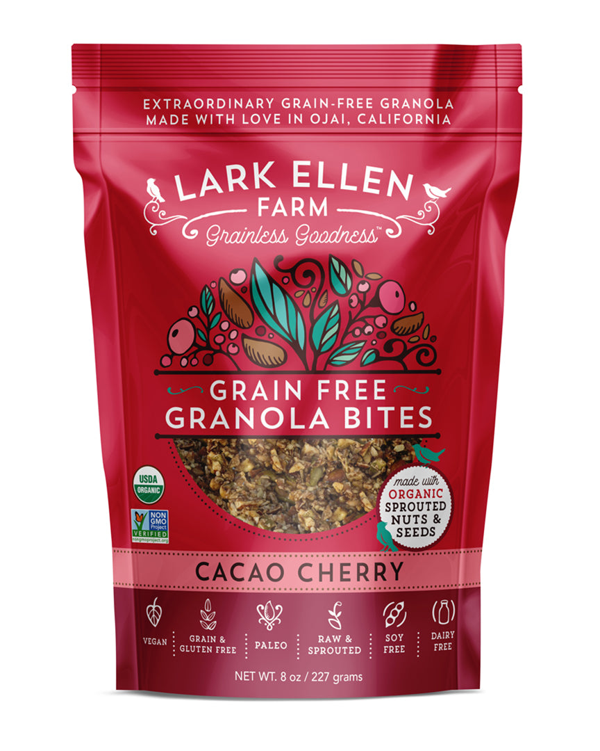 Granola Bites, Cacao Cherry, Grain Free, Organic