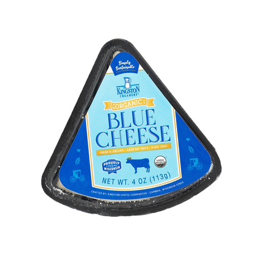 Blue Cheese Wedge, Organic