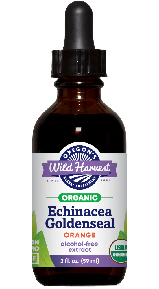 Echinacea Goldenseal Extract, Alcohol Free, Organic