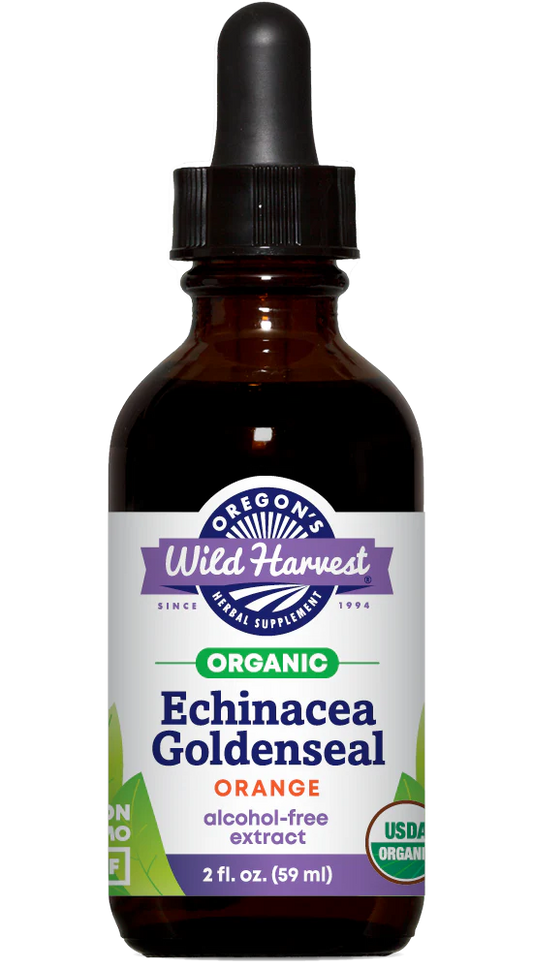 Echinacea Goldenseal Extract, Alcohol Free, Organic