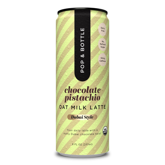 Oat Milk Latte, Dubai Style Chocolate Pistachio, Organic