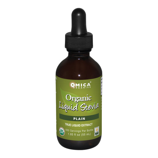 Liquid Stevia Extract, Plain, Organic