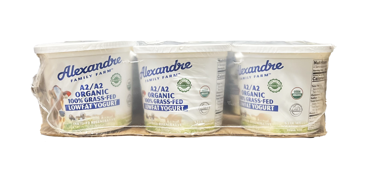 Yogurt, A2, 100% Grass-Fed, Lowfat, Organic