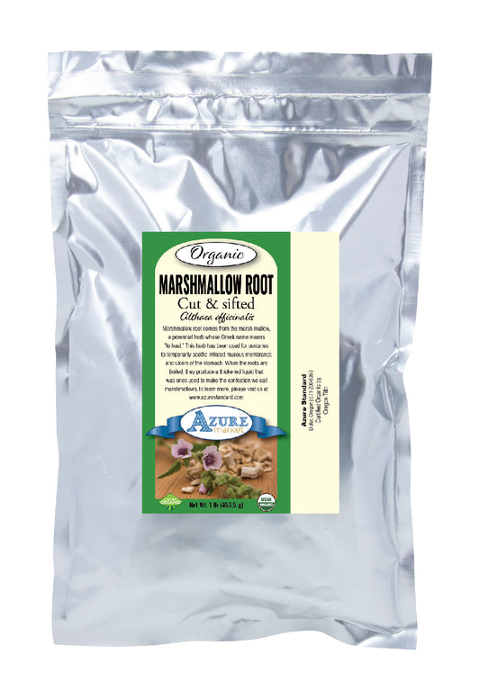 Marshmallow Root, Cut & Sifted, Organic