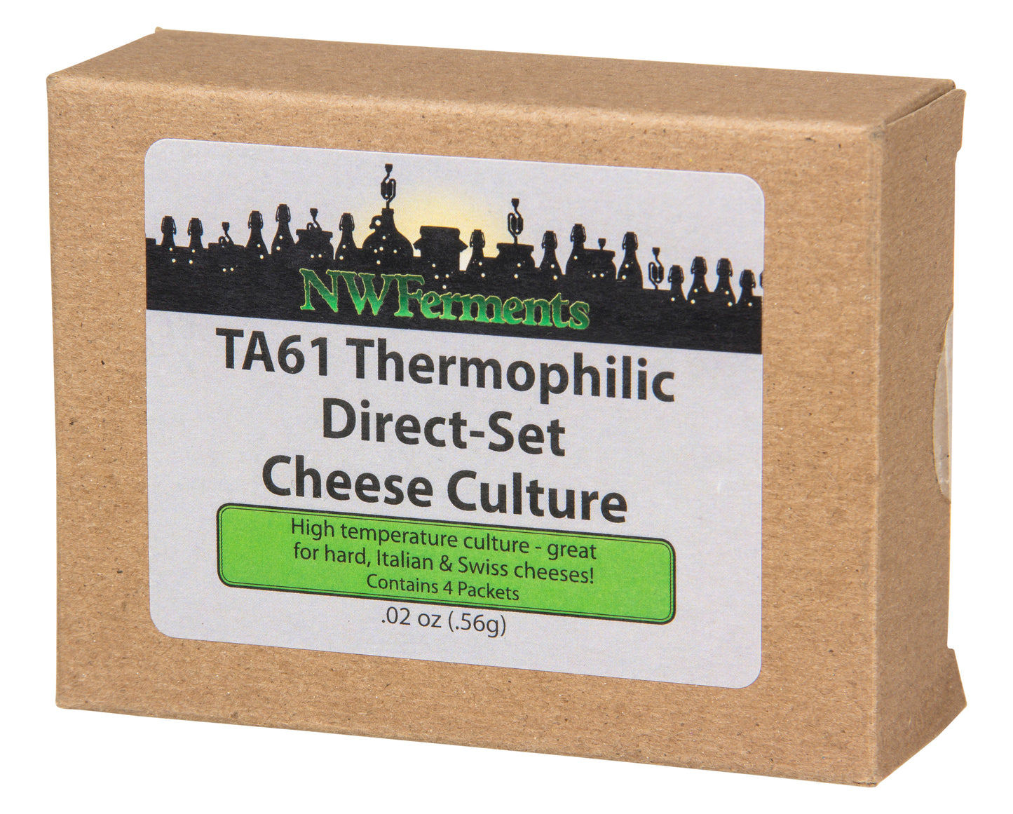 TA61 Thermophilic, Direct-Set, Cheese Culture Starter
