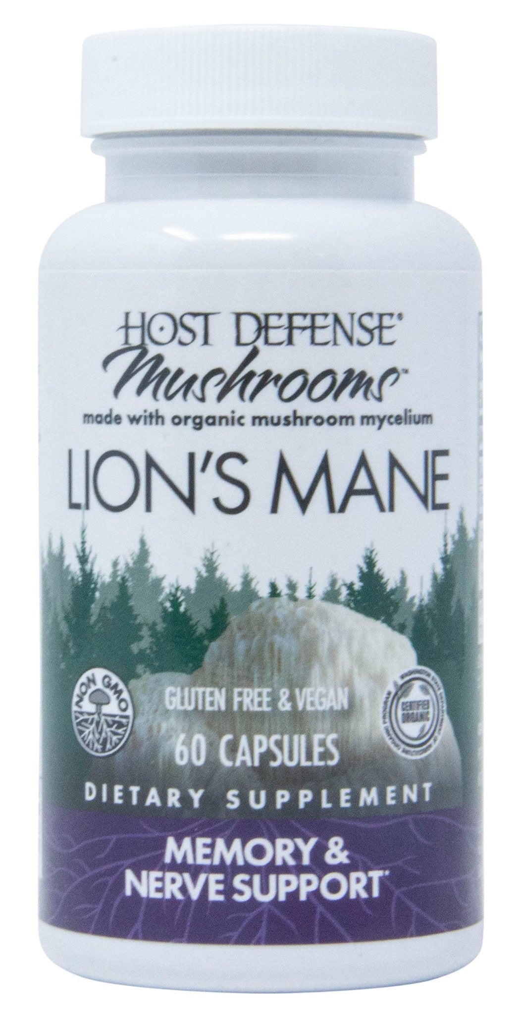 Lion's Mane Capsules, Organic
